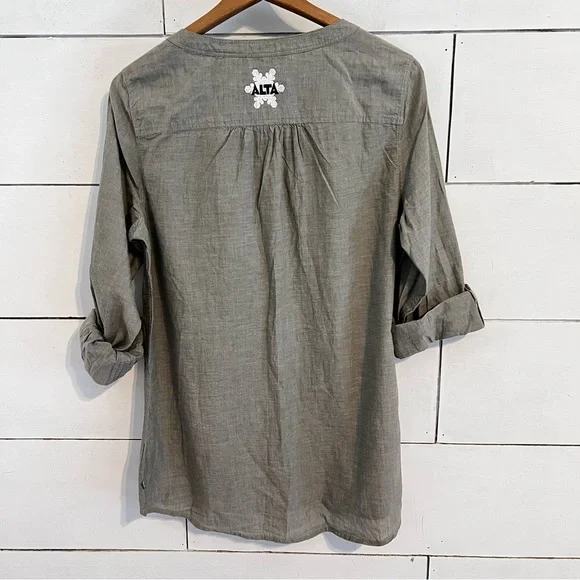 Toad & Co Izzy Long Sleeve Button Down Top. Size Medium. New With Tags. - Picture 2 of 10